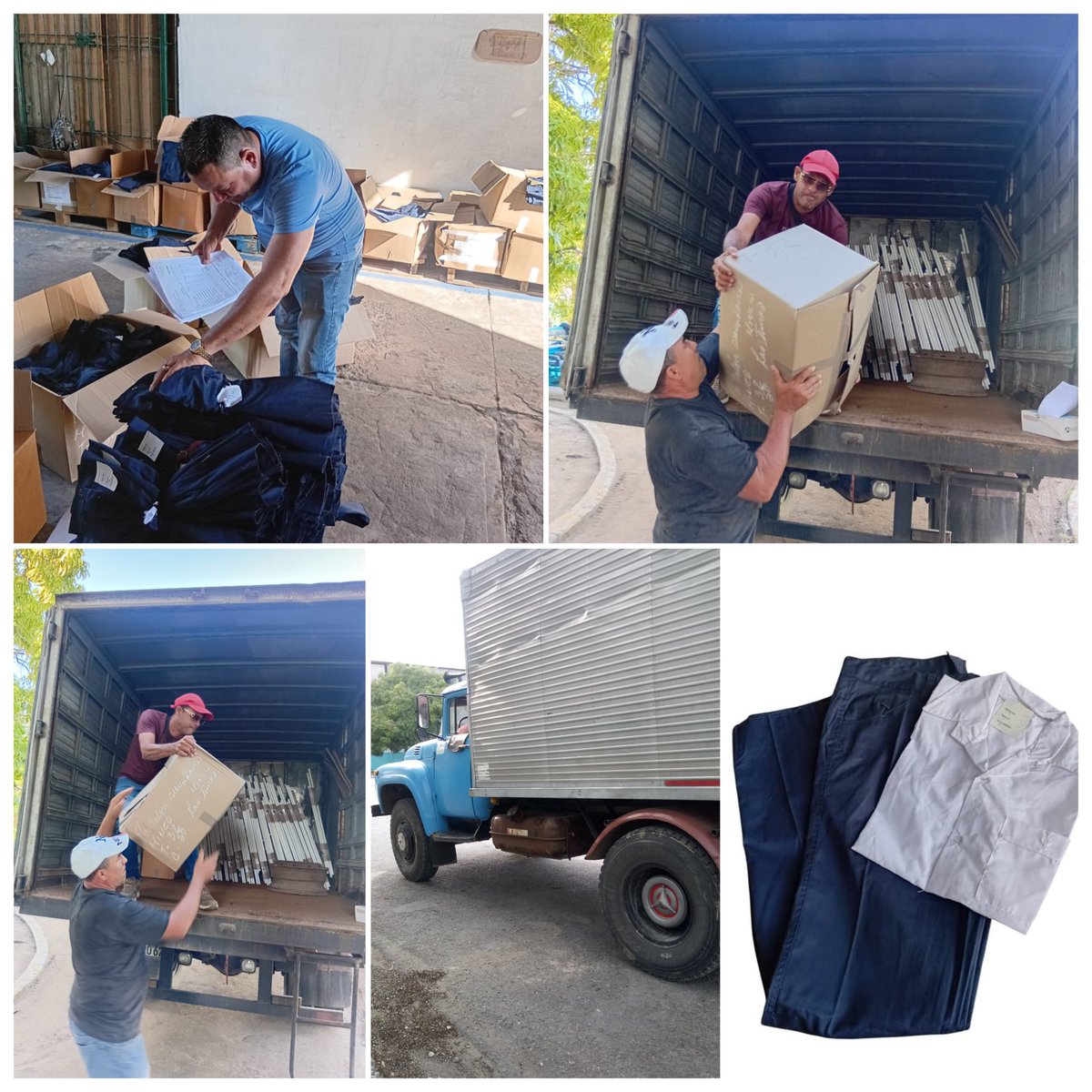 La Empresa <a href="/universalltu2/">Empresa Universal Las Tunas</a> continúa la distribución de los uniformes escolares en la provincia, destinados a la enseñanza secundaria. Hoy realiza la entrega al municipio Puerto Padre.

#ComercioCuba  #UniformeEscolar