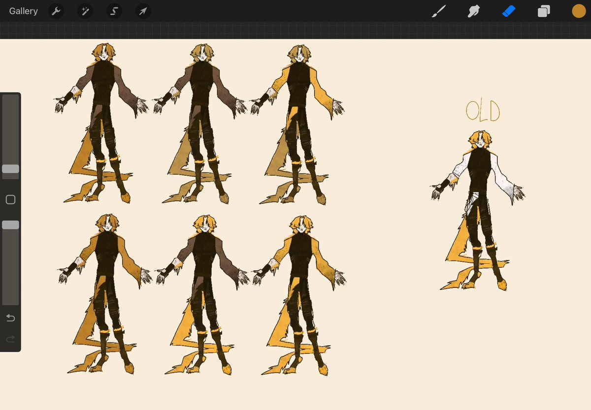 Messing around with colours on my OC