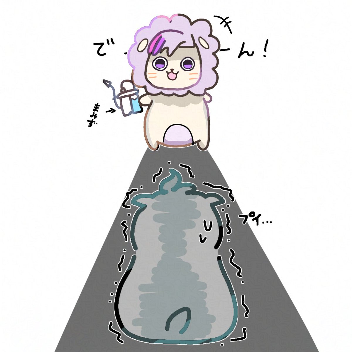 d_milka_b's tweet photo. しかえし
〜真水の鼻うがい機の再来〜
#rofmal #ろふまる成長記録 #rfmo #にじさんじ好きな人と繋がりたい https://t.co/wJOTOgWKnB
