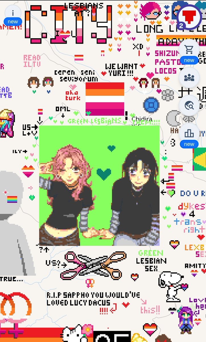 I love seeing mitsuaya in lesbos