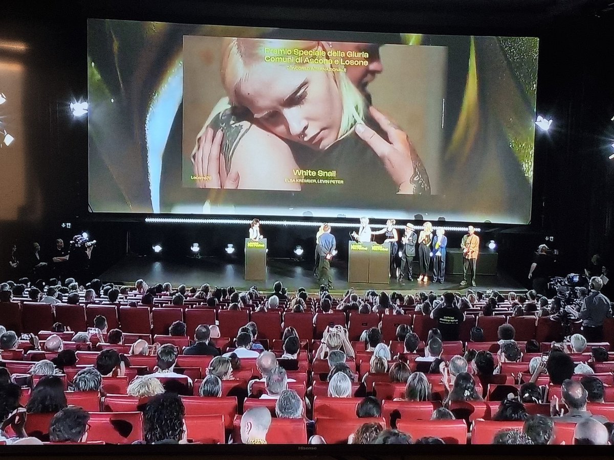 cinema2_0's tweet photo. Premio especial del Jurado para "White Snail" https://t.co/CHpkDIDe8F