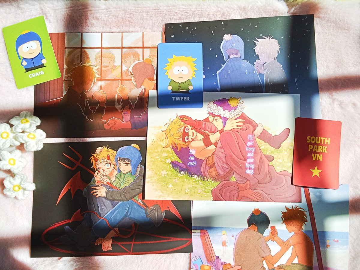 Some posters I drew and sold at my upcoming south park fan meetup😚 (2) 
#artbyme #tweek #craig #creek #southpark