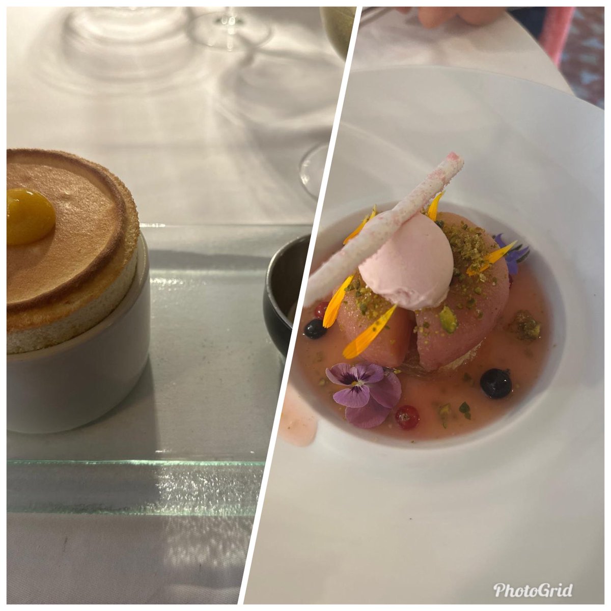 ⁦<a href="/Hambleton_Hall/">Hambleton Hall Hotel</a>⁩ gorgeous desserts absolutely brilliant lunch