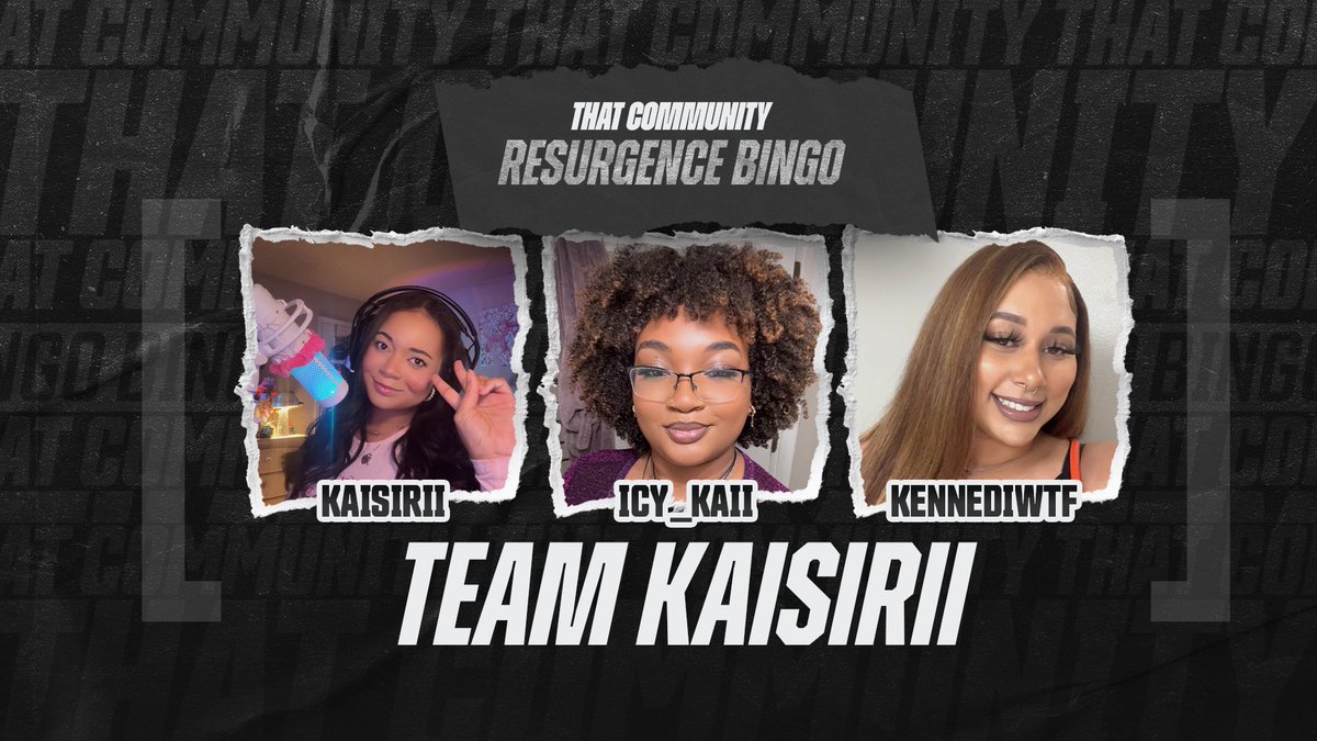 The warzone ain’t silly enough for all of us, but these icy outlaws can handle it!!🤠❄️

<a href="/THATCommunityX/">THAT Community</a> x <a href="/TheJayBroski/">Jaybroski</a> Resurgence Bingo today at 2:30 PM EST!!

🔗: twitch.tv/kaisirii 
🔗: twitch.tv/icy_kaii <a href="/icy_kaii/">icy❄️</a> 
🔗: twitch.tv/kennediwtf <a href="/wtfkennedi/">K ✨</a>