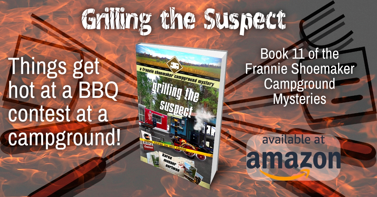 Cooking up a murder?
GRILLING THE SUSPECT
#cozymystery #KindleUnlimited #IARTG
tinyurl.com/58zf7yyv