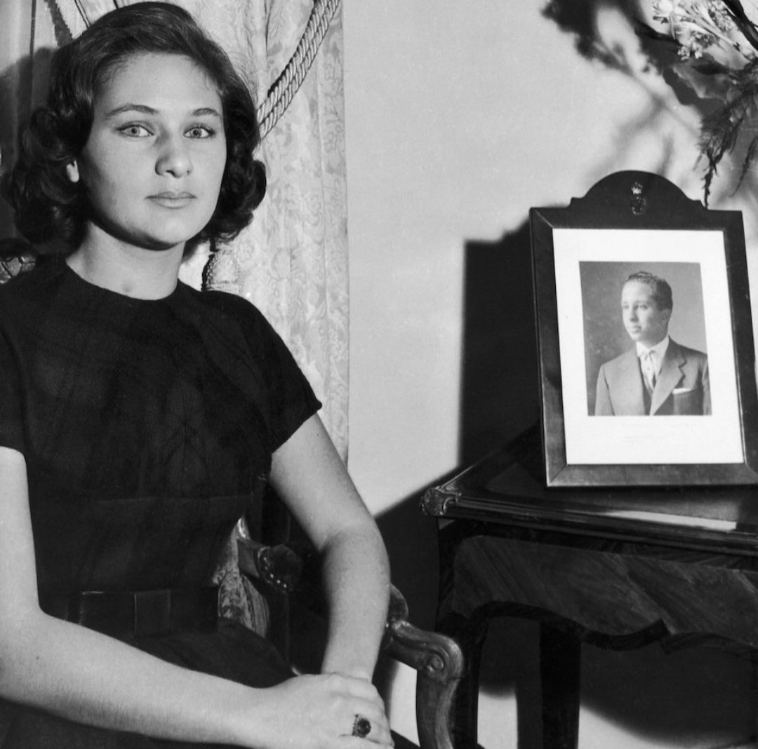 🇹🇷🇮🇶 The fiance of Iraqi King Faisal II, the Ottoman Turkish Princess "Fazıla İbrahim Sultan"