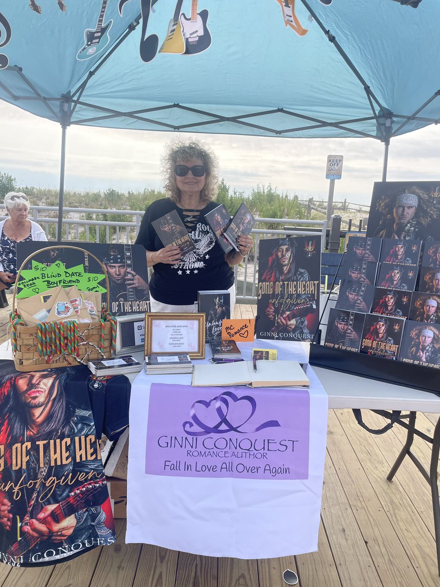 GinniConquest's tweet photo. Appearing at Seaside Heights Boardwalk today!   Sat. Aug. 16.  Come on down. https://t.co/cRalCkFvga
