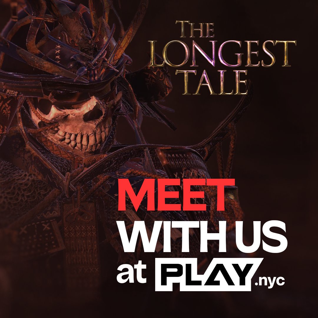 Next week, we’re hitting New York with a satchel full of exclusive swag and secrets from The Longest Tale.

If you spot us, stop us - we’d love to talk, share a peek at what’s next, and maybe slip you a treasure or two.

📍 Where: #PlayNYC, New York
 🗓️ When: August 21st - 24th