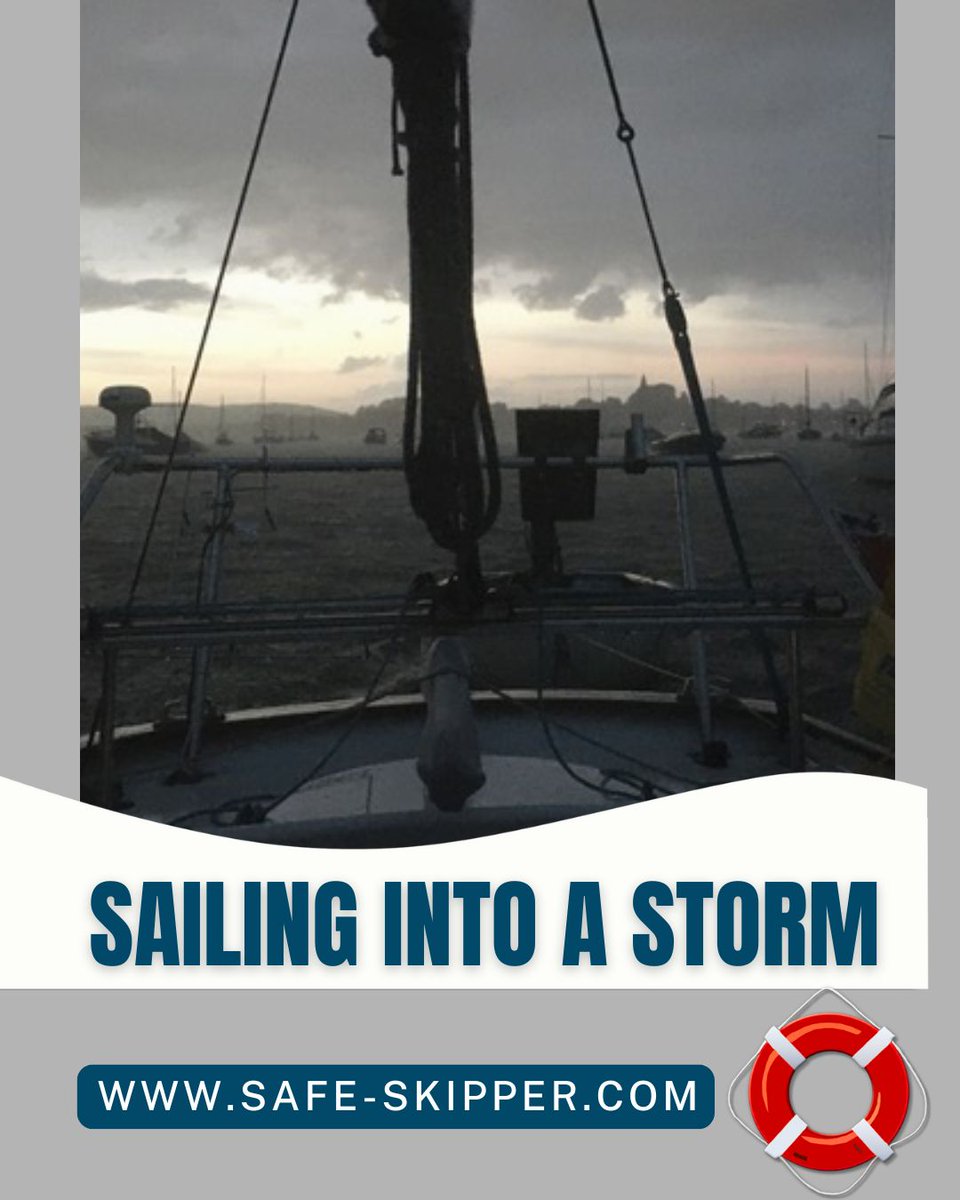 BE PREPARED!!

Even with accurate forecasts, Mother Nature can be unpredictable!

Here are some key takeaways from a challenging single-handed journey.
Read the full story and learn from these mistakes!!
➡️ safe-skipper.com/sailing-into-a…

#sailing #safetyatsea #boating #watercraft