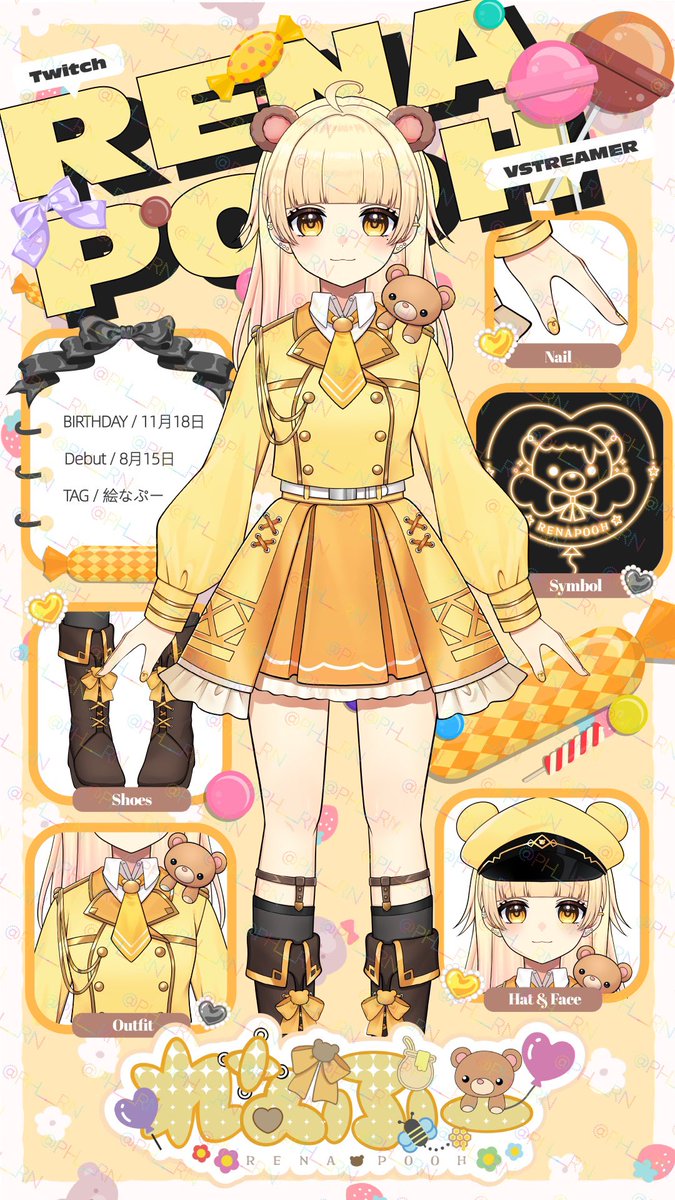 れなぷー🎈🧸🍯＠Twitch tweet media