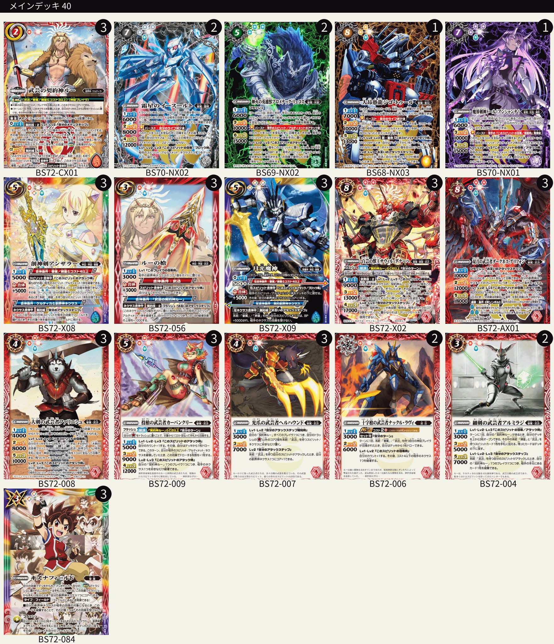 バトスピ ランキングプレマ　1番星のレイ 状態A-〕(2018/5)一番星のレイ【-】{BS45-CP02}《多》