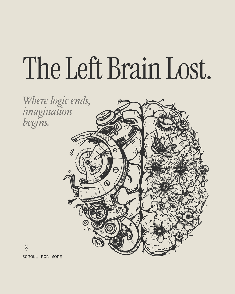 authoramish's tweet image. The Left Brain has ruled the world for the past 3 centuries:

- Logic
- Systems
- Efficiency

But now...the Left Brain has been beaten, at its own game, by AI. What&apos;s next?

A visual thread: