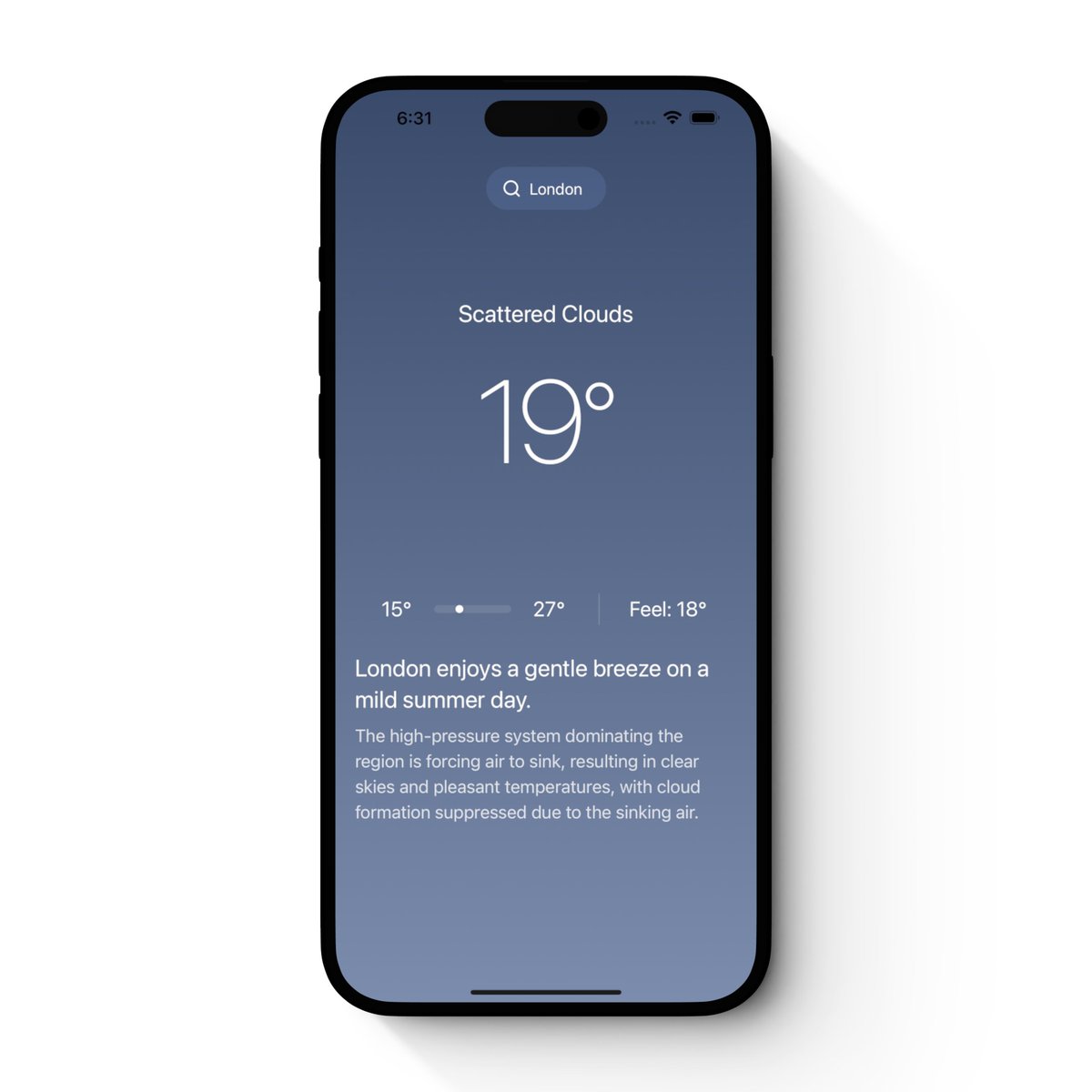 theodesigning's tweet image. This summer's weather has felt unpredictable, so I built an app

Weather apps tells you WHAT the weather is, Whyther tells you WHY the weather is