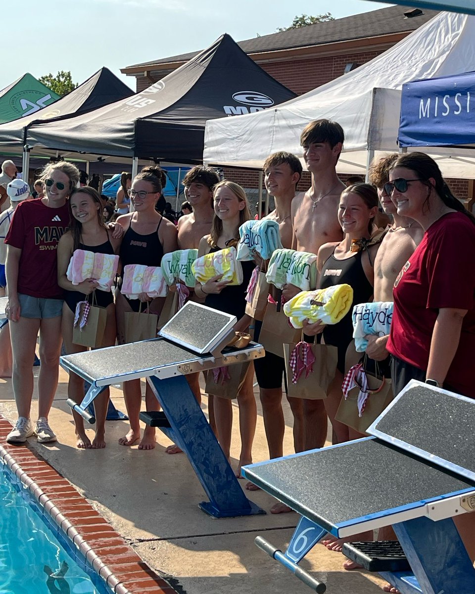 The Swim Team kicked off their first meet today by recognizing their seniors! We are looking forward to a fun season!