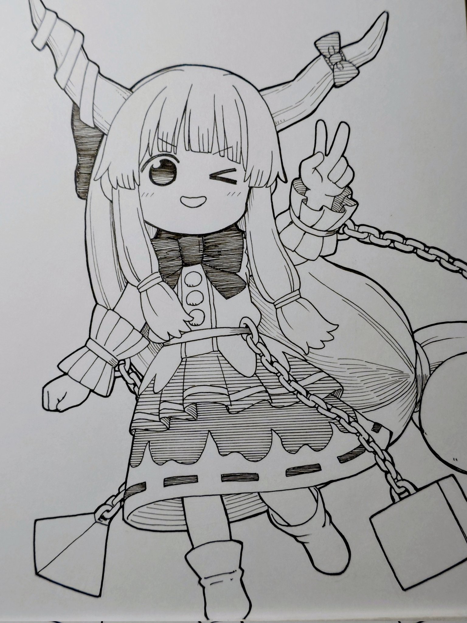 せ*。様 Nekomimi 色紙 ぽろねぎC106二日目エ-29a on X: 