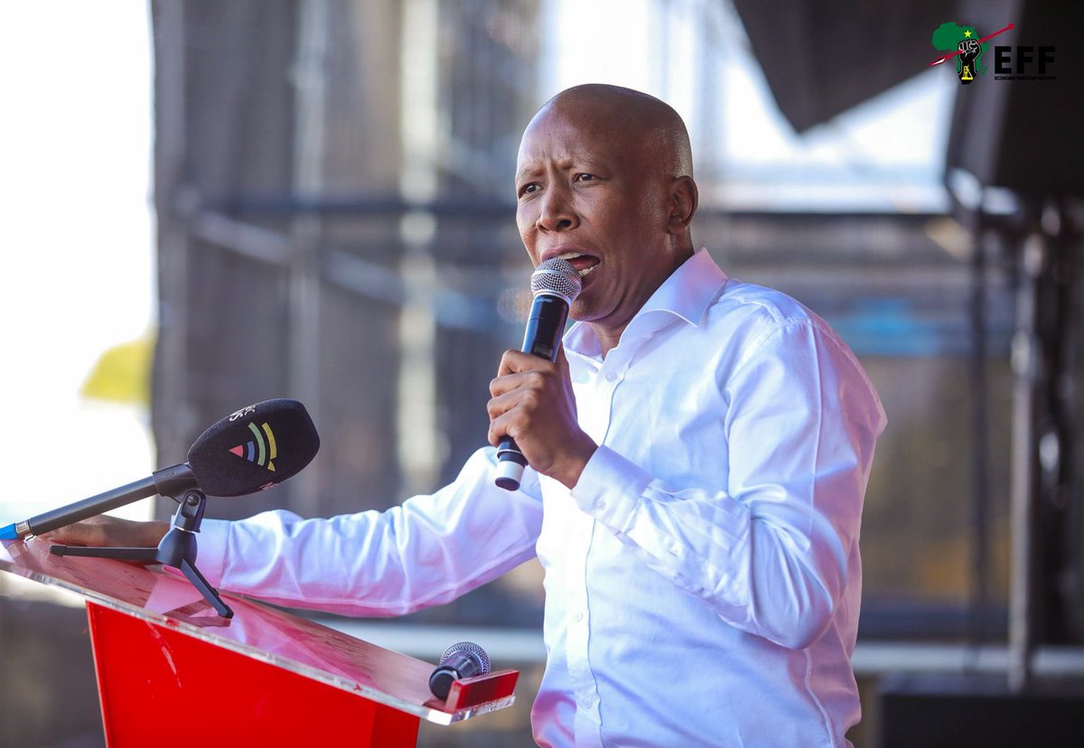 Economic Freedom Fighters (@effsouthafrica) on Twitter photo ♦️In Pictures♦️
The EFF President and Commander in Chief <a href="/Julius_S_Malema/">Julius Sello Malema</a> addressing ground forces at the #EFFSiyabongaRally in Ward 13, Seshego.
We are here today to thank the people of Ward 13 for voting for the EFF in the recent by-elections. ♦️In Pictures♦️
The EFF President and Commander in Chief <a href="/Julius_S_Malema/">Julius Sello Malema</a> addressing ground forces at the #EFFSiyabongaRally in Ward 13, Seshego.
We are here today to thank the people of Ward 13 for voting for the EFF in the recent by-elections.