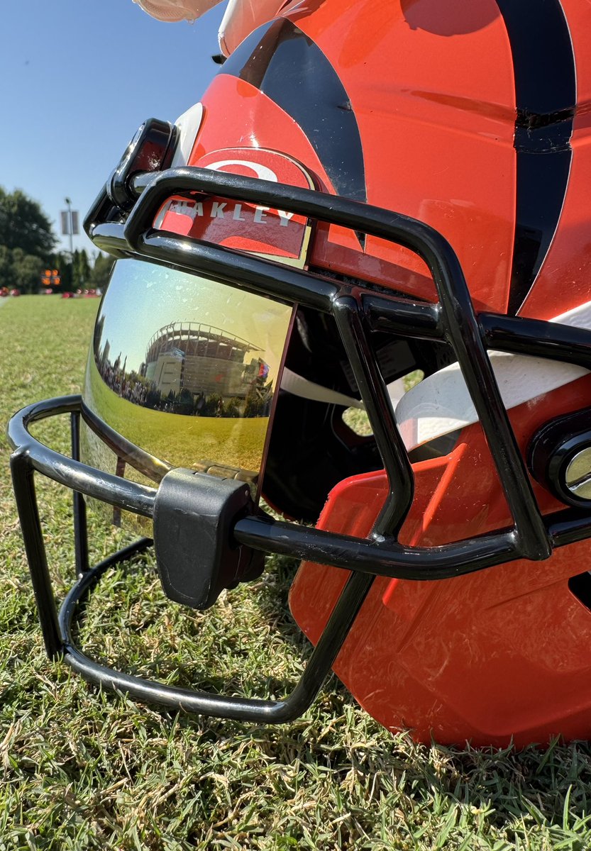 My attempt at an artsy photo.
The #Bengals hold their final practice this morning before Monday’s preseason game in Washington. Observations to come…