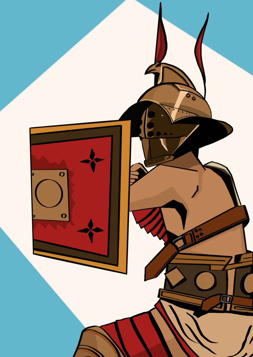 Thraex drawing :) 
#gladiator #digitalartwork