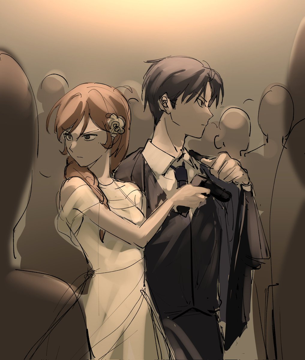 씨혜라 위장잠입 어쩌고 그릴라햇는데 그리다보니 경찰이아니라 누구한명죽이러온 마피아같아서 드랍함