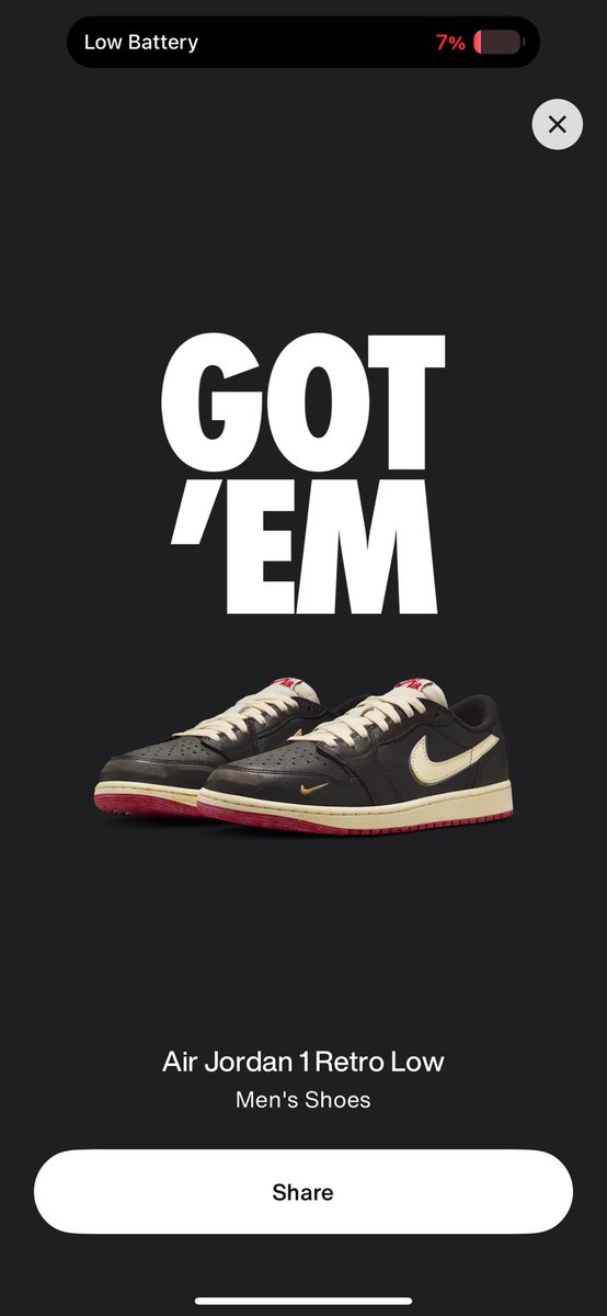 Jonnhall's tweet photo. @JustFreshKicks Lucky w the Nigel’s https://t.co/DKUaJtmO69