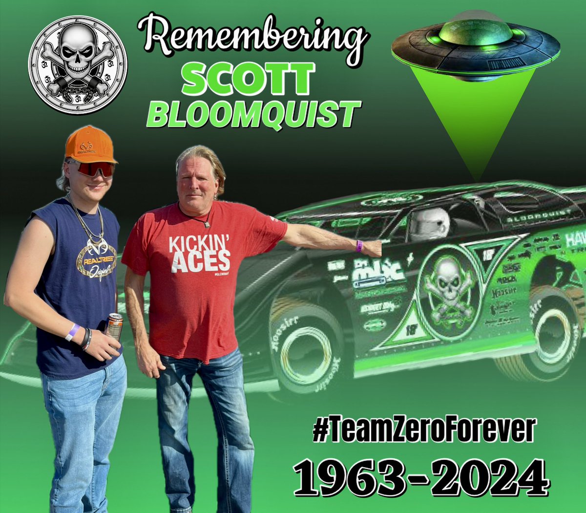 JDove_Phenom's tweet photo. 1 year ago we lost the great Scott Bloomquist. I remember waking up to the news crying and didn’t want to believe it. Super grateful for our time and thankful for your inspiration. Greatest of all time. There will never be another Bloomer. Rest easy Scott 🛸☯️ #ScottBloomquist https://t.co/WaYVVdzwVS