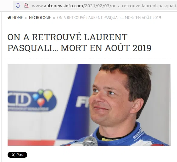 Casimir_Noir's tweet image. Affaire #Athanor
Qui était le Pilote #LaurentPasquali?