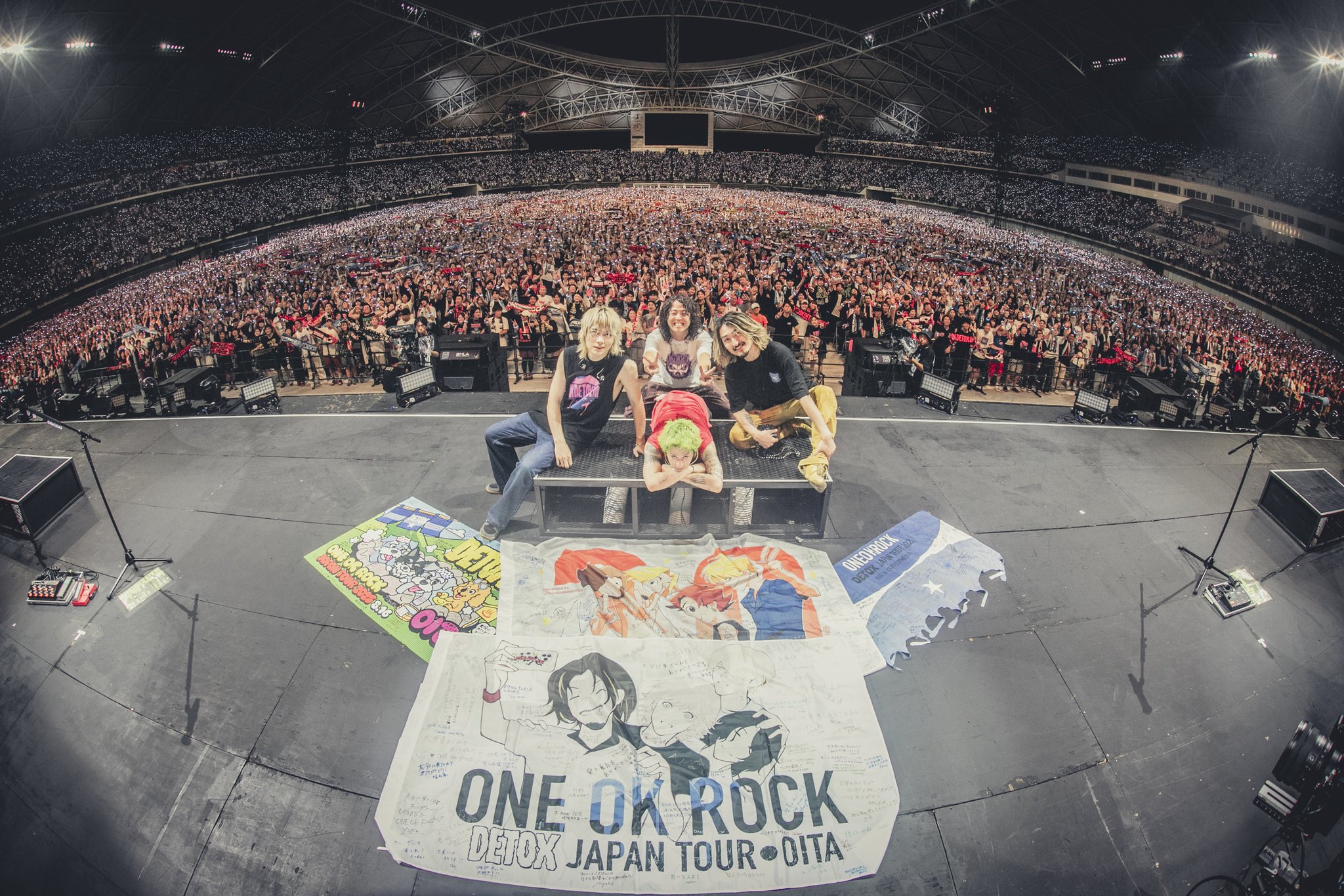 ミュージシャン ONE OK ROCK DETOX JAPAN TOUR 2025 ONE OK ROCK Announces Major Stadium and Dome Tour in Japan