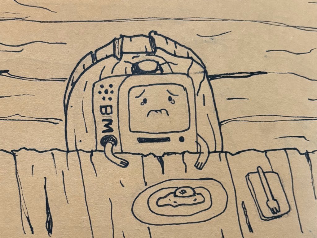 poorly drawn adventure time tweet media