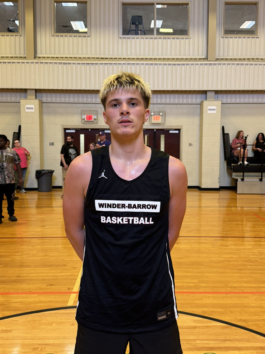 northgareport's tweet image. Britt Richardson | 2026 | Winder-Barrow High School @WinderDoggs 

Richardson @brittrich_5 plays with an aggressive motor, constantly pushing the pace and keeping defenses on their heels. He has a strong feel for the game, always looking to find the open man when the ball is in…