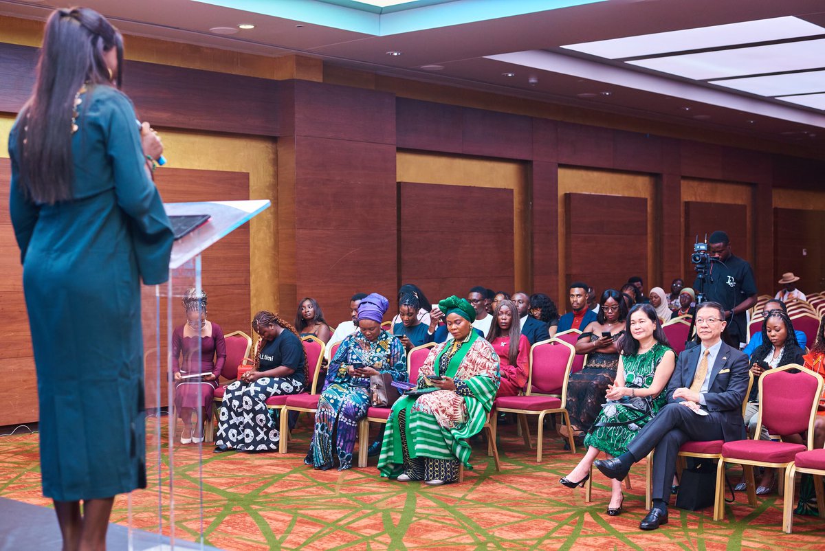 A defining moment at the 2025 JCI Ten Outstanding Young Persons of Nigeria &amp; International Youth Day Celebration 🌟

Our National President, Oluwatoyin Atanda delivered an inspiring address that set the tone for a day filled with vision, passion…