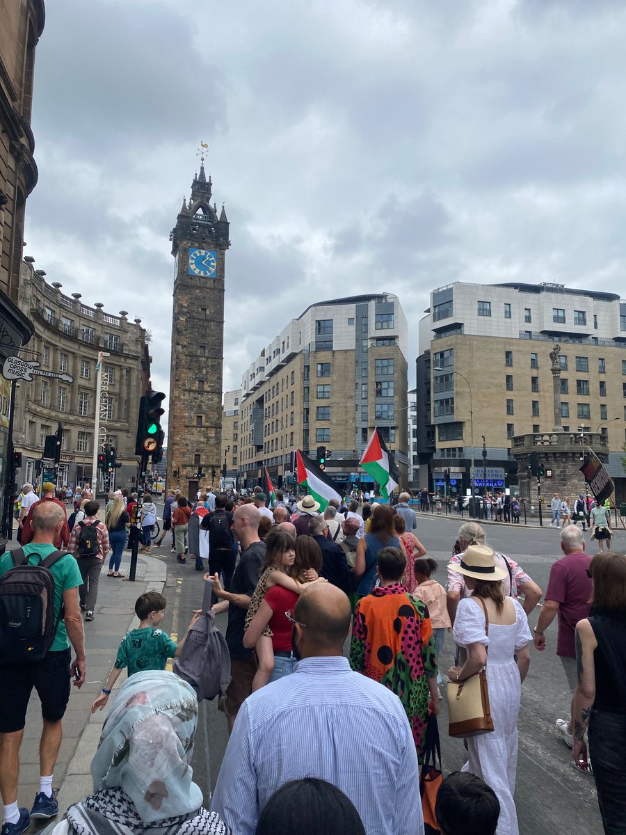 Today I marched for every innocent Palestinian bombed, displaced &amp; starved by the Israeli government. I marched for children of Gaza. And I marched for peace.

Palestinians must be free. War crimes cannot be committed with impunity. Genocide, unfolding before our eyes, must end.