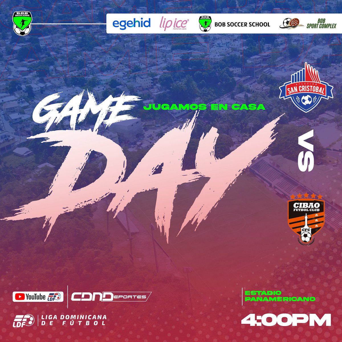 ⚽️ ¡Tercera jornada en casa!

#atleticosc #ldf2025 #potenciadelfutbol #futbol
#futboldominicano #ldfexpansión