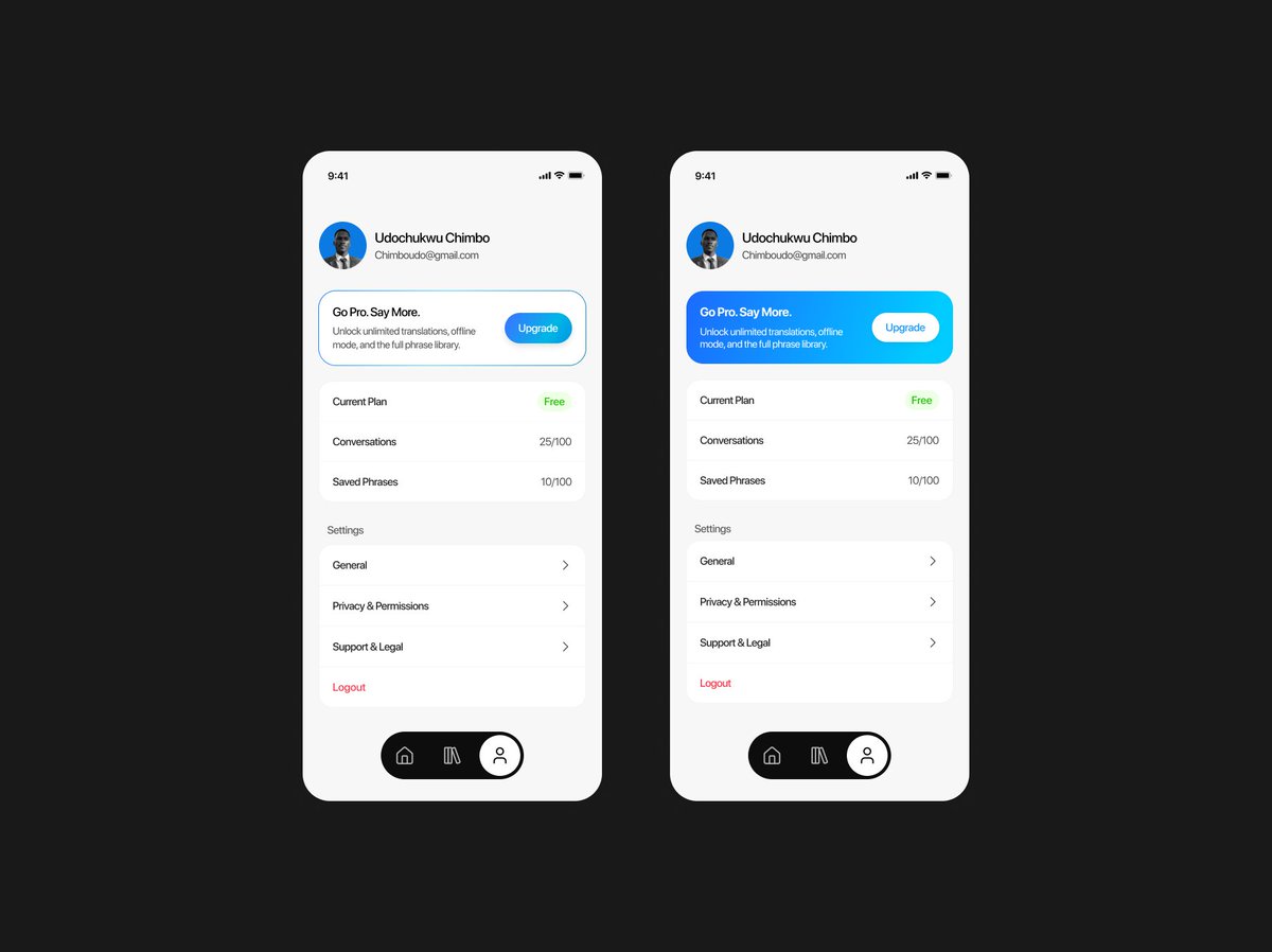 Which screen are you more drawn to? 

Left or Right?
