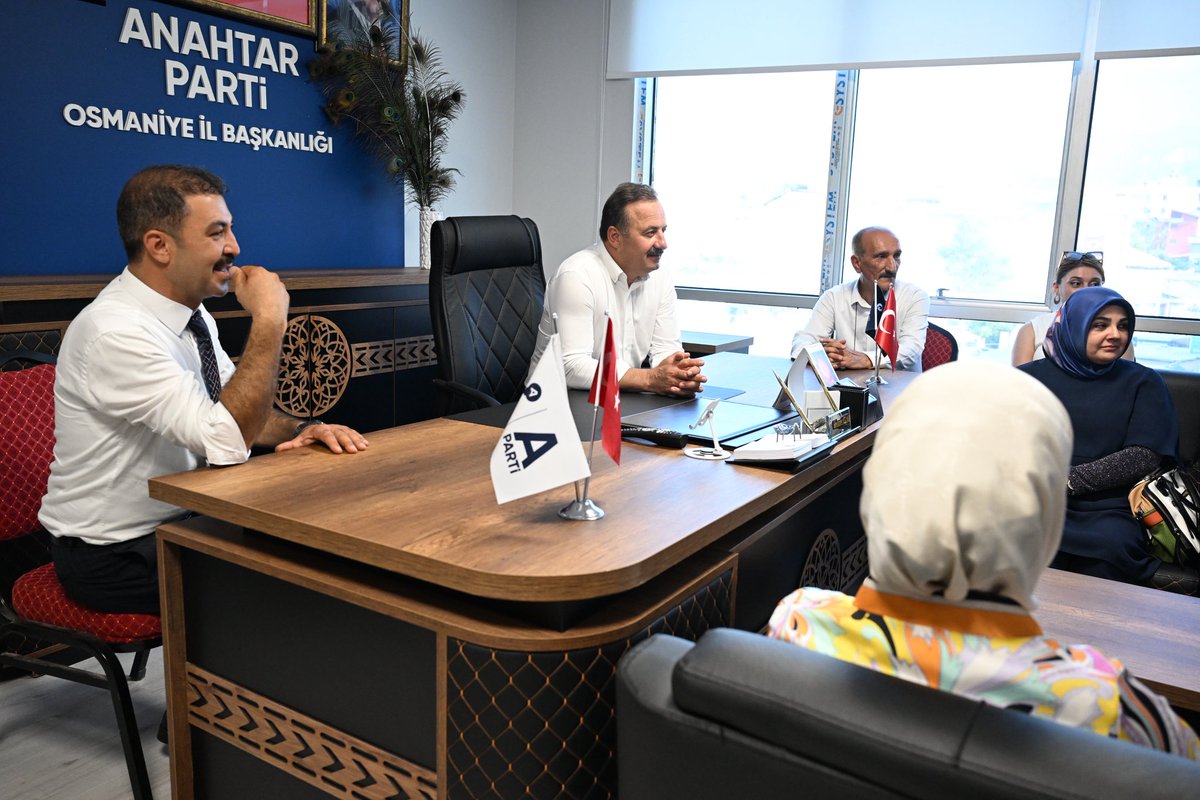 Genel Başkanımız Sayın Yavuz Ağıralioğlu, Osmaniye İl Binamızın açılışını gerçekleştirdi. Osmaniyemize ve milletimize hayırlı olsun.