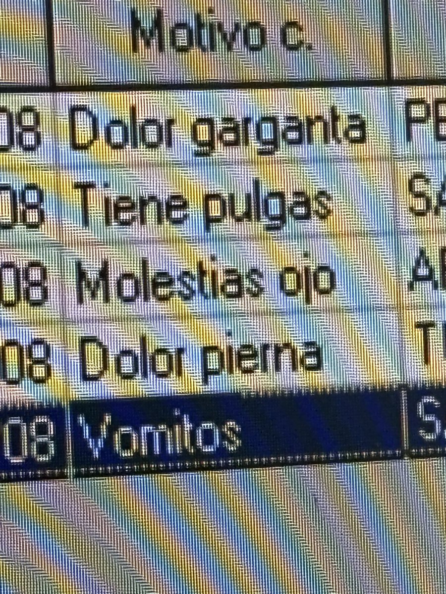 Tiene pulgas