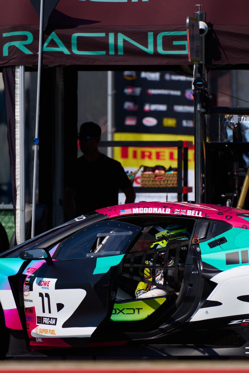 DXDTRacing's tweet image. Successful practice day at Road America yesterday. We’re back on track for Qualifying at 9:45am CT🔥🙌
#DXDT | #GTRoadAmerica