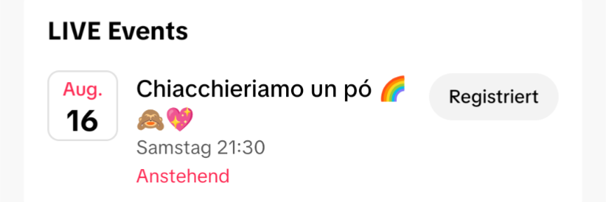 Zeudiners_DACH's tweet photo. Zeudi TikTok live at 9:30 p.m.! Style yourself up - there might be a chance she actually talks with fans this time.

🇩🇪🇦🇹🇨🇭 Zeudi geht um 21:30 Uhr live auf TikTok! Style dich ein bisschen, denn vielleicht redet sie diesmal mit Fans. #zeudiners https://t.co/07TjZIy4SX