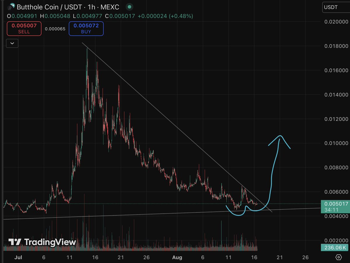 shillythekidd's tweet photo. $BHC | @thebuttholecoin
under the impression that #ButtholeCoin is going to send very soon…
current market cap: $5m https://t.co/KiUzixjoXq