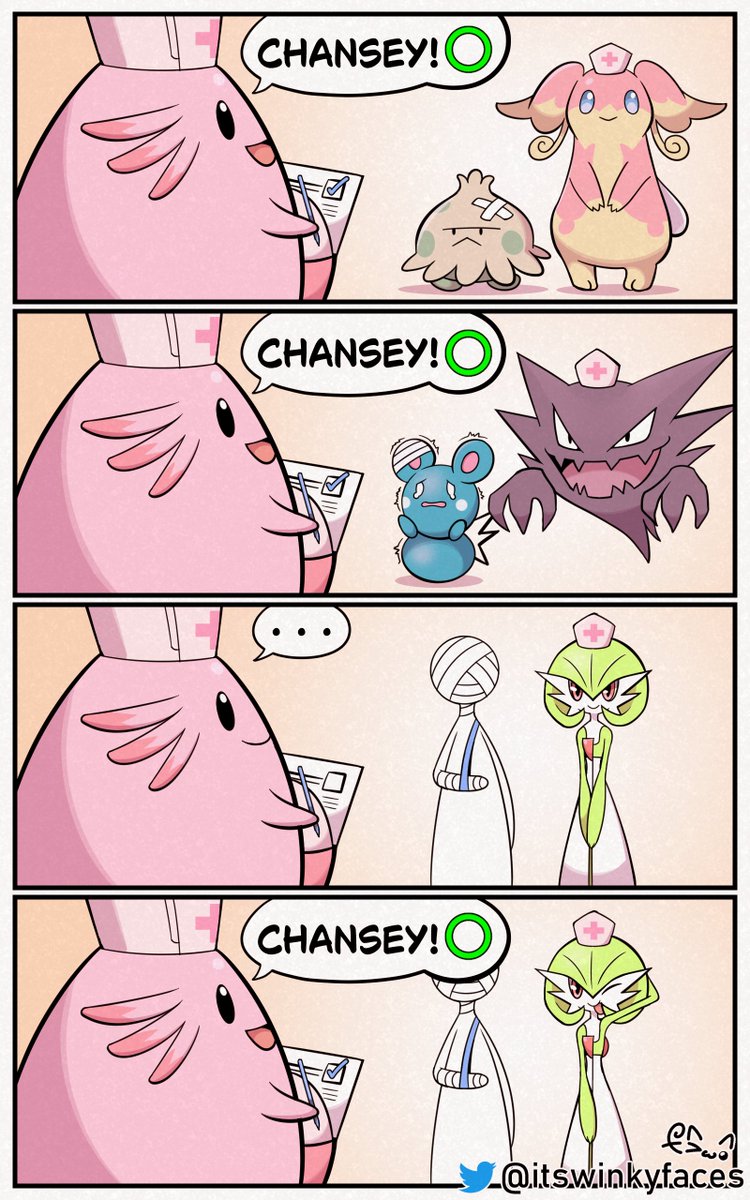 Learning a healing move❌
Learning nursing✅