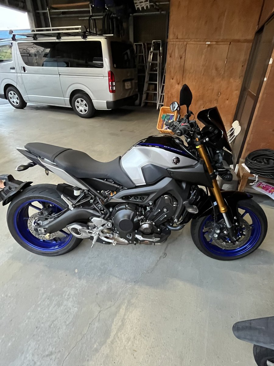 bisuke9999's tweet photo. mt-09 sp 納車!! https://t.co/kY5rtGdYfx