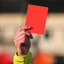 Red Card for Ennis of Blackpool

#htafc