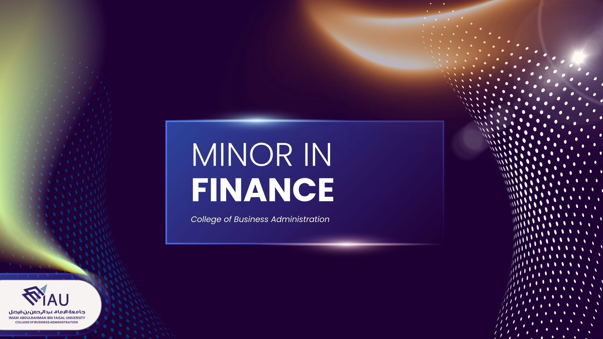 cbaiau's tweet photo. Boost your career with IAU’s Finance Minor! Master financial analysis & investments in 21 credits. Open to all majors. More info: https://t.co/uSr1FO7uBw #FinanceMinor #IAU #Vision2030 https://t.co/hXnVxkxB9f