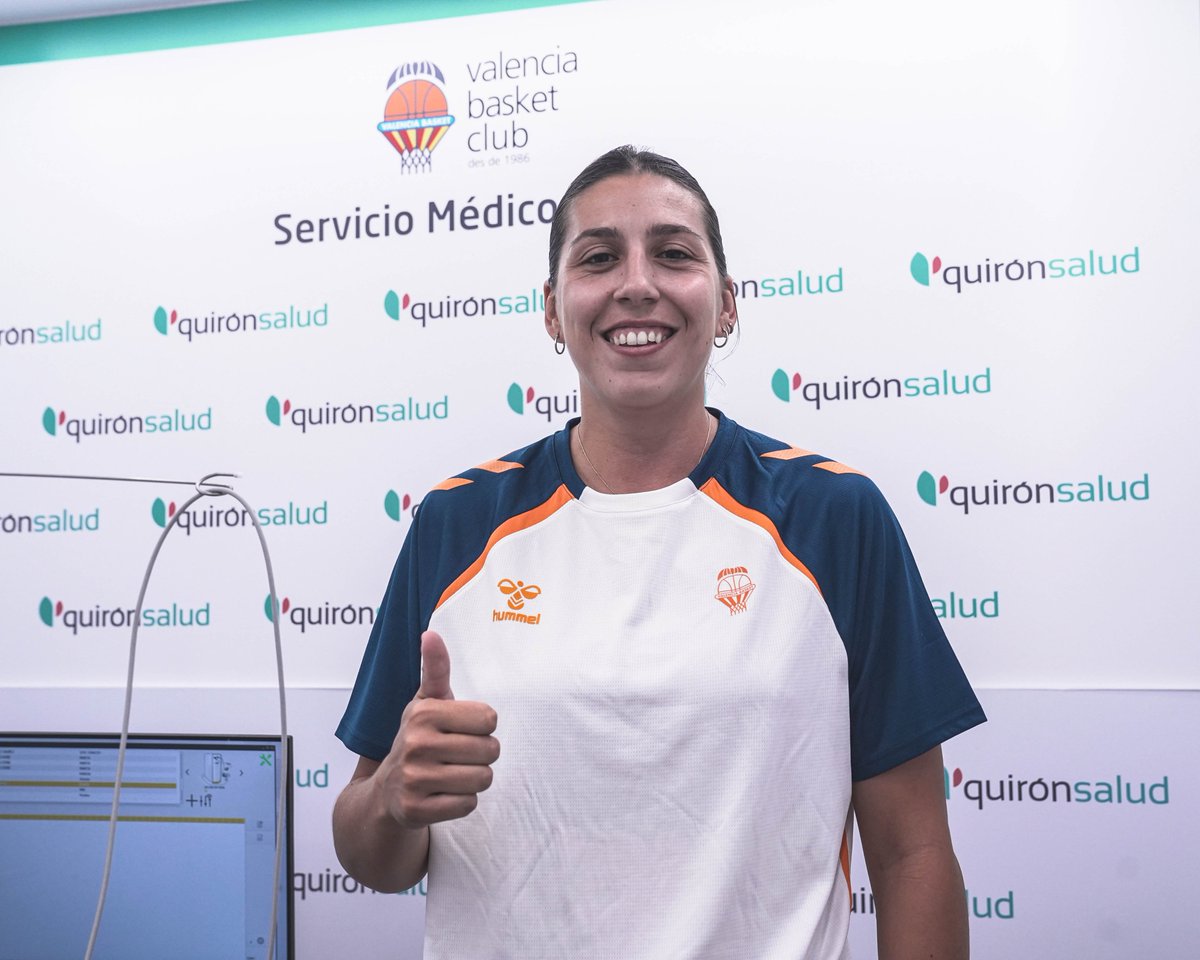 ✅🏥 <a href="/Maria_Araujo8/">María Araújo</a> 

Cas 👉 María Araujo completa su fichaje con Valencia Basket
acortar.link/RTjEgo

Val 👉 María Araujo completa el seu fitxatge amb Valencia Basket
acortar.link/k1L59m

Eng 👉 María Araujo completes her signing with Valencia Basket