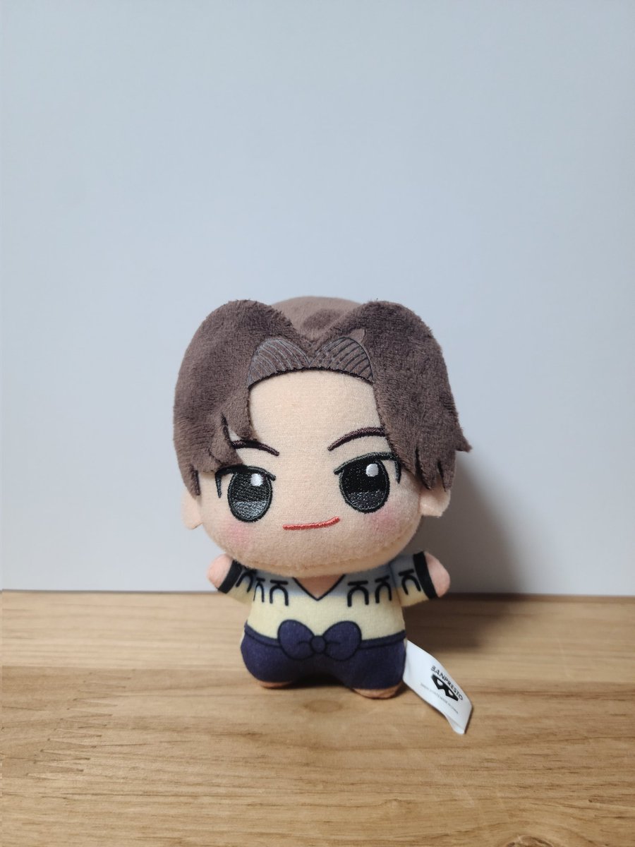 kyun_02's tweet photo. 私の初ぬいは利吉さんです☺️
100yenで取れたよLUCKY♪ https://t.co/b1DSgeTuBn