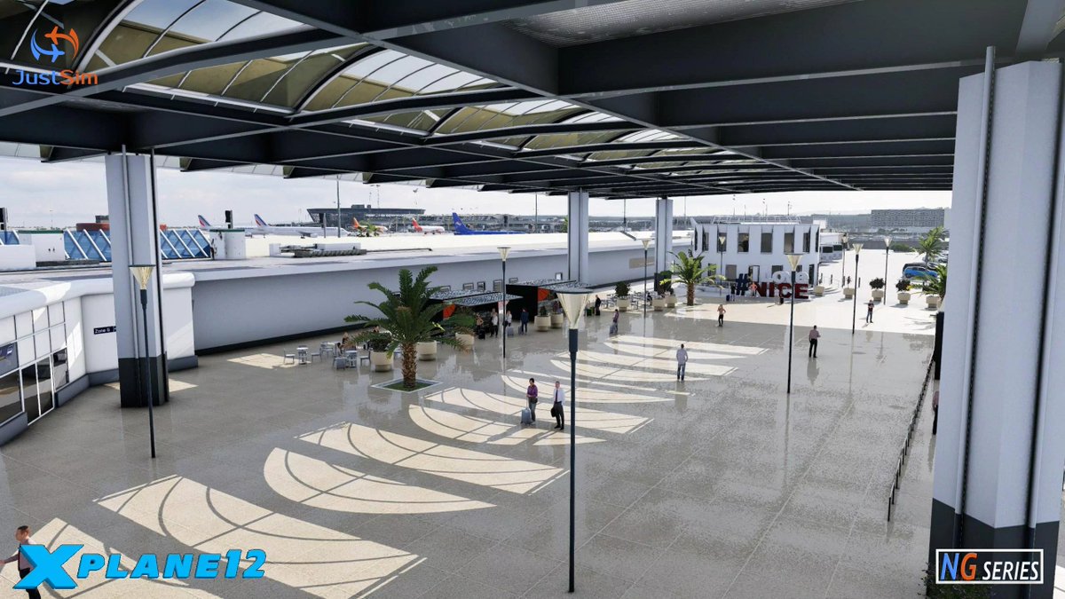 simflight's tweet image. Nice Côte d’Azur Airport (NCE) arrives in the NG Series for X-Plane 12. A faithful recreation of France’s third busiest airport.
 secure.simmarket.com/justsim-nice-c…

#LFMN #NCE  #SIMMARKET