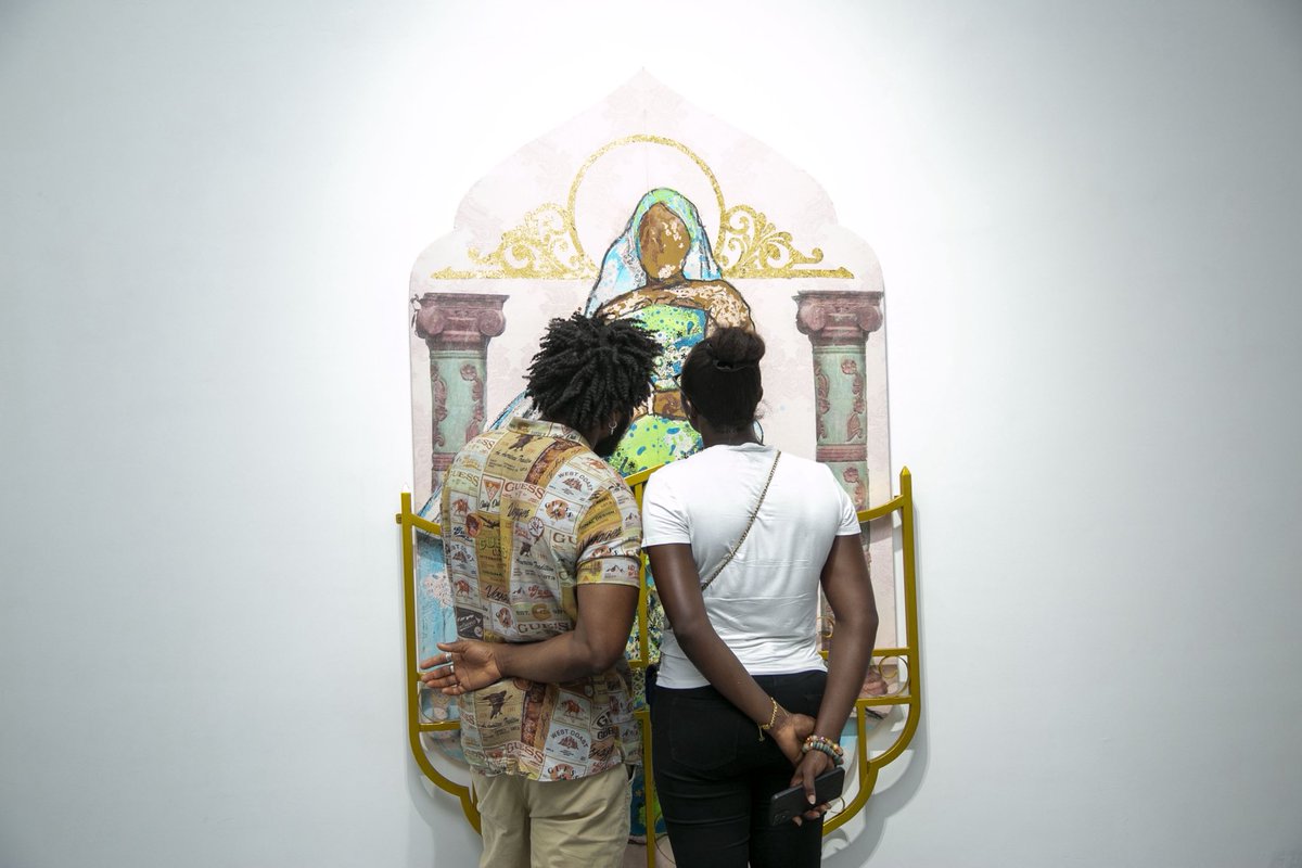worldfaze1's tweet photo. We would like to inform you that our current exhibition, 'Flower Power: An Arewa Story from the South' by Hassan Issah is officially closed. Thank you to everyone who made time to visit and supported the exhibition. We look forward to welcoming you to future events! #worldfaze https://t.co/geIsKEg5En