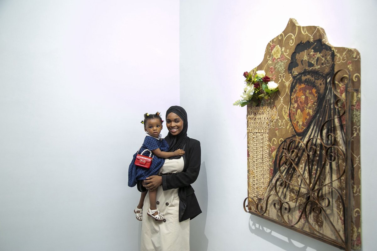 worldfaze1's tweet photo. We would like to inform you that our current exhibition, 'Flower Power: An Arewa Story from the South' by Hassan Issah is officially closed. Thank you to everyone who made time to visit and supported the exhibition. We look forward to welcoming you to future events! #worldfaze https://t.co/geIsKEg5En