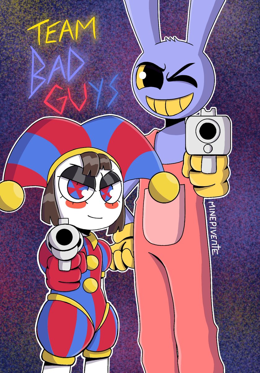 Pomni &amp; Jax 

♥️+🔄= Artista feliz