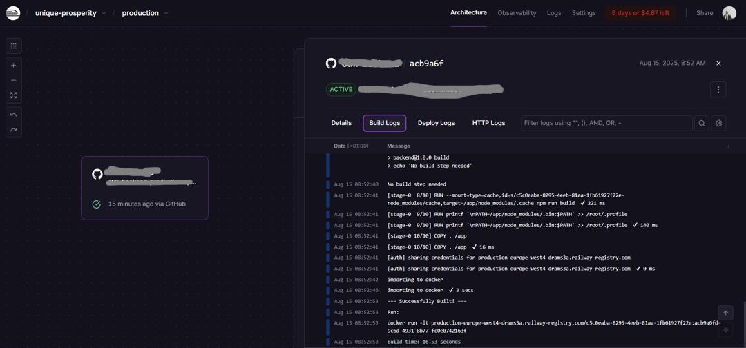 VanceBillions's tweet photo. 🚂 Major infrastructure change: Restructured server initialization (moved to server.js) and migrated from Vercel to Railway! Sometimes you need more than serverless can offer. Thread on why we made the switch #Railway #ServerMigration
https://t.co/rAhajtcsPs https://t.co/9YgVS4OIKB
