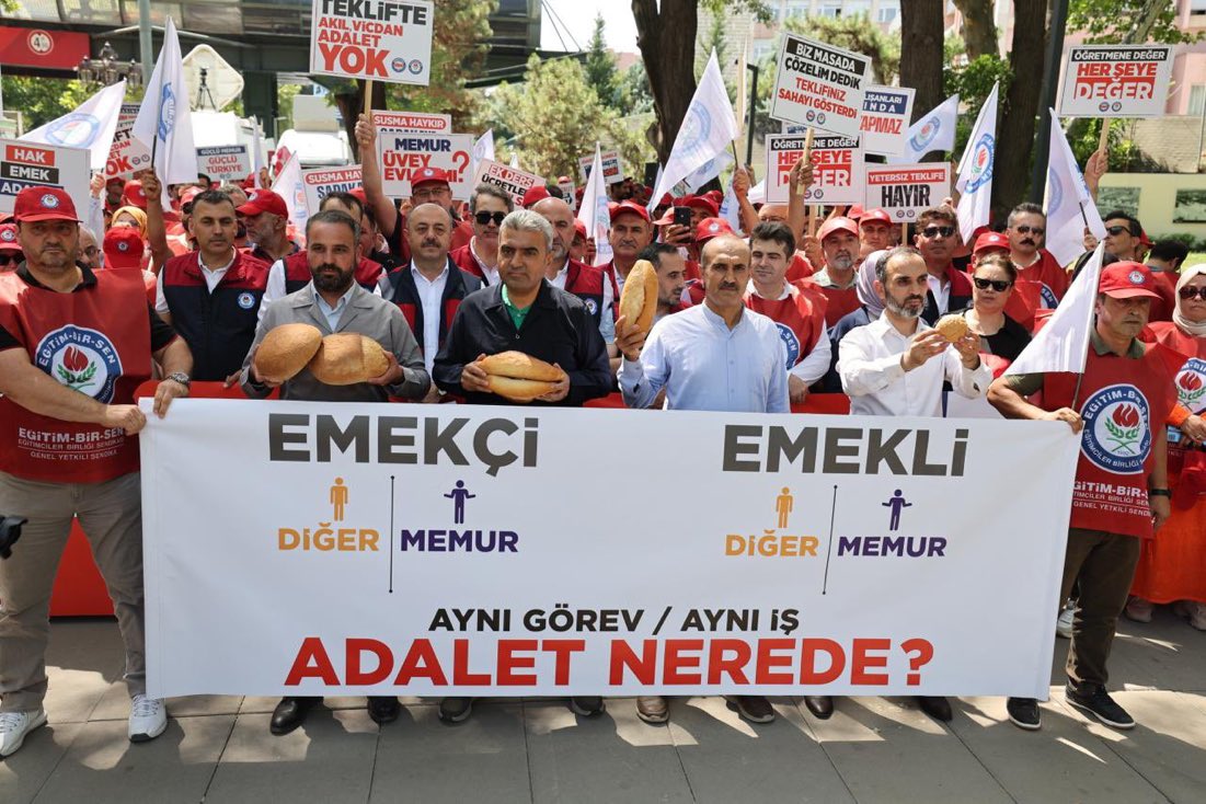 Aynı görev, aynı iş Adalet nerede?

#1000TLyeNeEder
